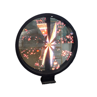 3D holografinės reklamos ventiliatorius